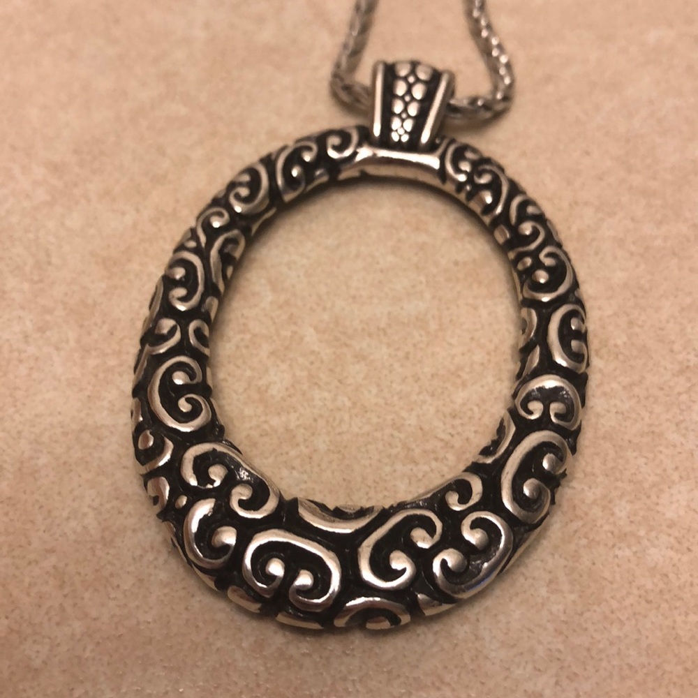 Brighton silver necklace